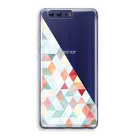 Gekleurde driehoekjes pastel: Honor 9 Transparant Hoesje