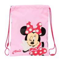 Rugtas met Koordjes Minnie Mouse Naive Roze 26 x 34 x 1 cm
