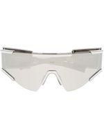 Balmain Eyewear lunettes de soleil à monture géométrique - Argent