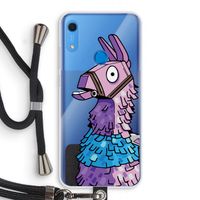 Lama: Huawei Y6s Transparant Hoesje met koord