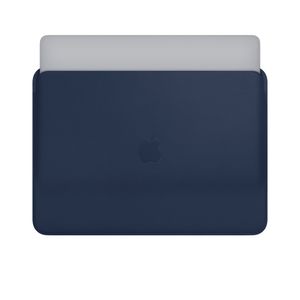 Apple origineel Leather Sleeve MacBook Pro 13 inch (2016 - 2022) Midnight Blue - MRQL2ZM/A
