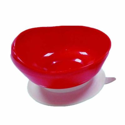 Scooper Bowl | Eetkom | Rood | Voorkomt schuiven | Onbreekbaar | Met hoge randen | PR65004-R