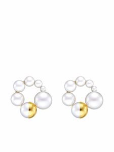 TASAKI boucles d'oreilles M/G TASAKI en or 18ct à perles d'eau douce