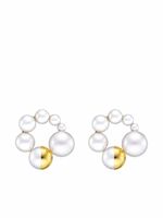 TASAKI boucles d'oreilles M/G TASAKI en or 18ct à perles d'eau douce - thumbnail