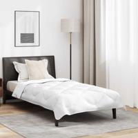 Dekbed met Kussen met kussen 2 pcs Wit Microvezel