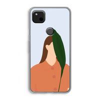 Leaf: Google Pixel 4a Transparant Hoesje Leaf: Google Pixel 4a Transparant Hoesje