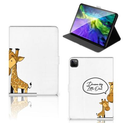 iPad Pro 11 2020/2021/2022 Hippe Tablet Hoes Giraffe iPad Pro 11 2020/2021/2022 Hippe Tablet Hoes Giraffe
