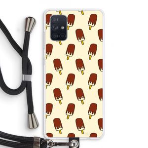 Yummy: Samsung Galaxy A71 Transparant Hoesje met koord