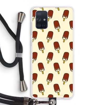 Yummy: Samsung Galaxy A71 Transparant Hoesje met koord