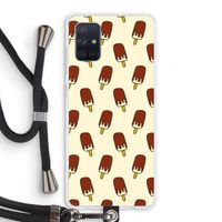 Yummy: Samsung Galaxy A71 Transparant Hoesje met koord