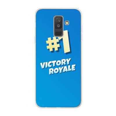 Victory Royale: Samsung Galaxy A6 Plus (2018) Transparant Hoesje