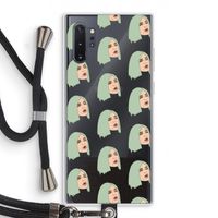 King Kylie: Samsung Galaxy Note 10 Plus Transparant Hoesje met koord