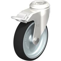 Blickle LKRXA-PATH 126G-FI Zwenkwiel met rem Wieldiameter: 125 mm Draagvermogen (max.): 120 kg 1 stuk(s)