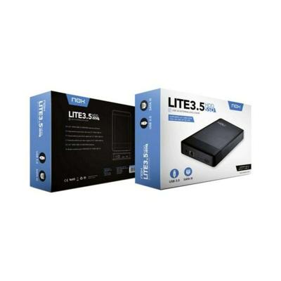 Externe Doos Nox-Xtreme NXLITEHDD35 Zwart 3,5"