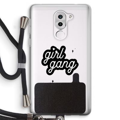 Girl Gang: Honor 6X Transparant Hoesje met koord