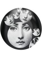 Fornasetti assiette Fornasetti Tema e Variazioni en porcelaine - Noir - thumbnail