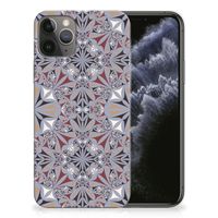 Apple iPhone 11 Pro TPU Siliconen Hoesje Flower Tiles