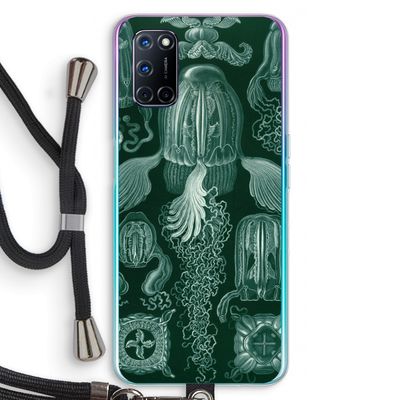 Haeckel Cubomedusae: Oppo A92 Transparant Hoesje met koord