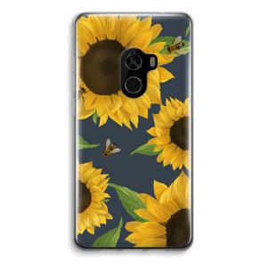 Sunflower and bees: Xiaomi Mi Mix 2 Transparant Hoesje