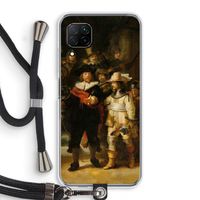 De Nachtwacht: Huawei P40 Lite Transparant Hoesje met koord