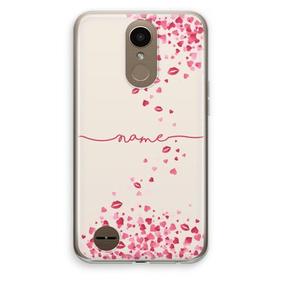 Hartjes en kusjes: LG K10 (2017) Transparant Hoesje