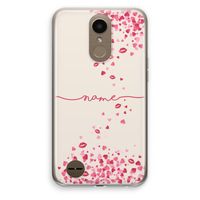 Hartjes en kusjes: LG K10 (2017) Transparant Hoesje