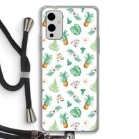 Ananas bladeren: OnePlus 9 Transparant Hoesje met koord
