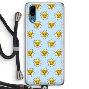 Leeuwenkoppen: Huawei P20 Transparant Hoesje met koord
