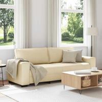 3-zitsbank crme 180 cm stof