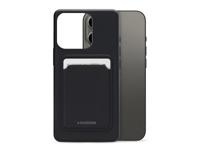 Mobilize Mobilize Rubber Gelly Card Case Apple iPhone 13 Pro Matt Black