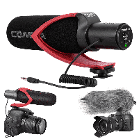 Comica CVM-V30 PRO richtmicrofoon voor camera Comica CVM-V30 PRO richtmicrofoon voor camera