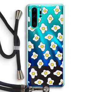 Spiegeleitjes: Huawei P30 Pro Transparant Hoesje met koord