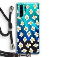 Spiegeleitjes: Huawei P30 Pro Transparant Hoesje met koord