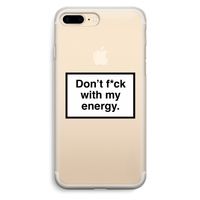 My energy: iPhone 7 Plus Transparant Hoesje