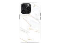 MIO by Mobilize MIO White Marble Magsafe Compatible for iPhone 15 Pro