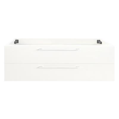 Differnz Somero onderkast 2 lades | hoogglans wit | 120 cm
