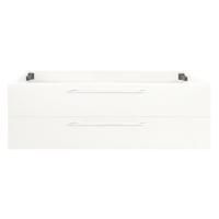 Differnz Somero onderkast 2 lades | hoogglans wit | 120 cm