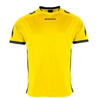 Stanno 410006K Drive Match Shirt Kids - Yellow-Black - 128 - thumbnail