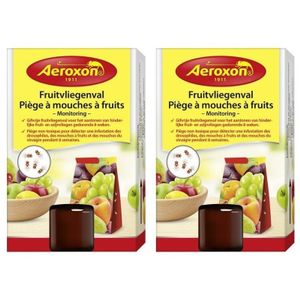 2x Aeroxon fruitvliegjesvallen 40 ml