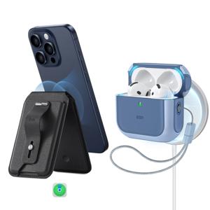 Orbit Hybrid Everyday-Carry Bundle for AirPods 4 - Blue