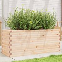 VidaXL Plantenbak 110x40x45,5 cm massief grenenhout