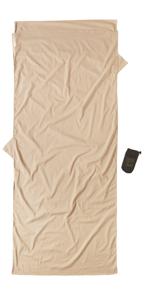 Cocoon Travelsheet Insectshield 100% Egyptisch katoen - Sand