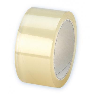 Rol Verpakkingstape transparant - Set van 6x stuks - 66 meter per rol - 5 cm breed