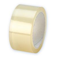Rol Verpakkingstape transparant - Set van 6x stuks - 66 meter per rol - 5 cm breed