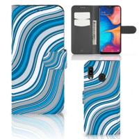 Samsung Galaxy A30 | Telefoon Hoesje | Waves Blue