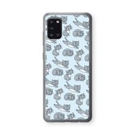 Poezen: Samsung Galaxy A31 Transparant Hoesje Poezen: Samsung Galaxy A31 Transparant Hoesje