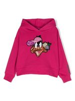 Monnalisa x Looney Tunes hoody à manches longues - Rose