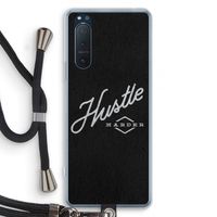 Hustle: Sony Xperia 5 II Transparant Hoesje met koord