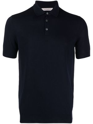 Fileria polo en coton piqué - Bleu