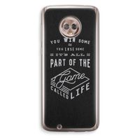 Life: Motorola Moto G6 Transparant Hoesje